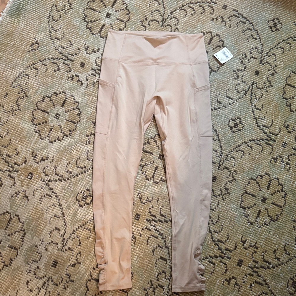 FP Movement by Free People Beige Leggings
